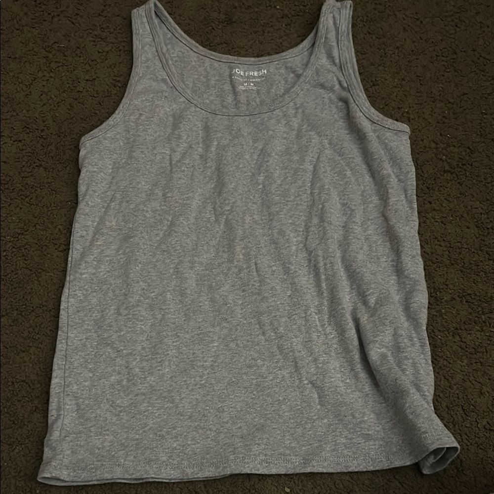 Joe Fresh Women's Grey Tank Top